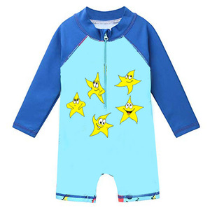 Combinaison <span class=keywords><strong>de</strong></span> bain à fermeture éclair pour bébé et tout-petit, style One Piece - Product Image 2