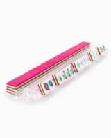 Set Mahjong Akrilik Merah Mawar Terlaris OEM, 4 Lapis, 160 Buah, Ukiran, 160 America Mahjong Tiles