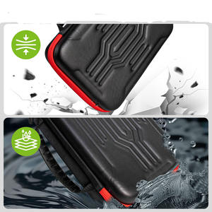 Étui EVA avec insert en mousse DIY pour enregistreurs musicaux portables ZOOM H1, H2N, H5, <span class=keywords><strong>H4N</strong></span>, H6, F8, Q8, chargeur, adaptateur de trépied pour microphone, accessoire - Product Image 4