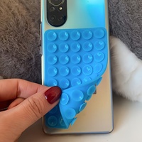 Support de téléphone à ventouse en silicone double face avec prise en main solide Selfie Video iPhone Android Stand Shower Friendly