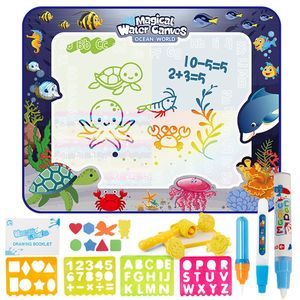 QINGTANG su doodle mat sihirli Doodle çizim matı sihirli boyama boyama yazı mat çocuklar için - Product Image 3