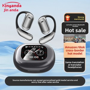 <span class=keywords><strong>2025</strong></span> New mở tai thể thao cho <span class=keywords><strong>Bluetooth</strong></span> tai nghe với đầy đủ màu sắc LCD màn hình cảm ứng ANC thông minh ai dịch LED pin Chipset - Product Image 5