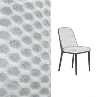 Tissu 100% Polyester Tricoté Léger pour Canapé, Maille 3D Sandwich Aérée, Haute Qualité, pour Voitures et Sacs, Teint Uni, Séchage Rapide