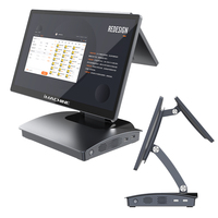 Оптовая продажа: Умная настольная POS-система IMachine Model A2 с 15,6-дюймовым емкостным сенсорным экраном 1920x1080, четырехъядерным процессором, 8 ГБ DDR3, 128 ГБ, Windows