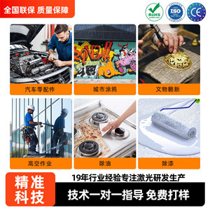 เครื่องทำความสะอาดด้วยเลเซอร์แบบพกพา รุ่น B1 สำหรับงานปรับสภาพพื้นผิวโลหะด้วยไฟเบอร์ - Product Image 4