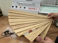 Machine de découpe automatique de lattes de stores en bois avec mesure automatique et coupeur à longueur fixe pour lattes de stores en bois, bambou, PVC, PS