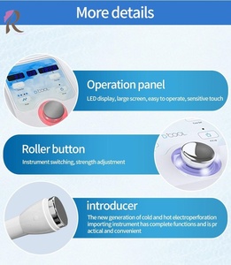 Dispositivo de Crioelectroporación para Rejuvenecimiento Facial, Personalización Gratuita OEM, Criofacial D Cool para Iluminar la Piel y Reducir los Poros - Product Image 3