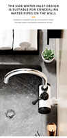 Robinet chauffe-eau électrique instantané pour cuisine 360 °   Robinet d'évier rotatif électrique à rotation rapide latérale