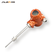 Transmetteur de température numérique industriel 4-20mA HART avec sonde PT100 en acier inoxydable, prix usine, prêt à être expédié