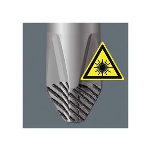 Destornillador Wera 355 PZ tamaño PZD 3, longitud de hoja 150 mm Mango de 2 componentes hoja redonda - Product Image 3