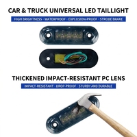 Feux latéraux LED universels pour camion, remorque, voiture, SUV, véhicule utilitaire