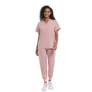 Niaahinn Soins Infirmiers Scrubs Uniformes Ensembles Pantalon Côtelé Pieds Scrubs Fabricant Uniformes <span class=keywords><strong>Pas</strong></span> <span class=keywords><strong>Cher</strong></span> Ensembles Prix Usine En Gros - Product Image 6