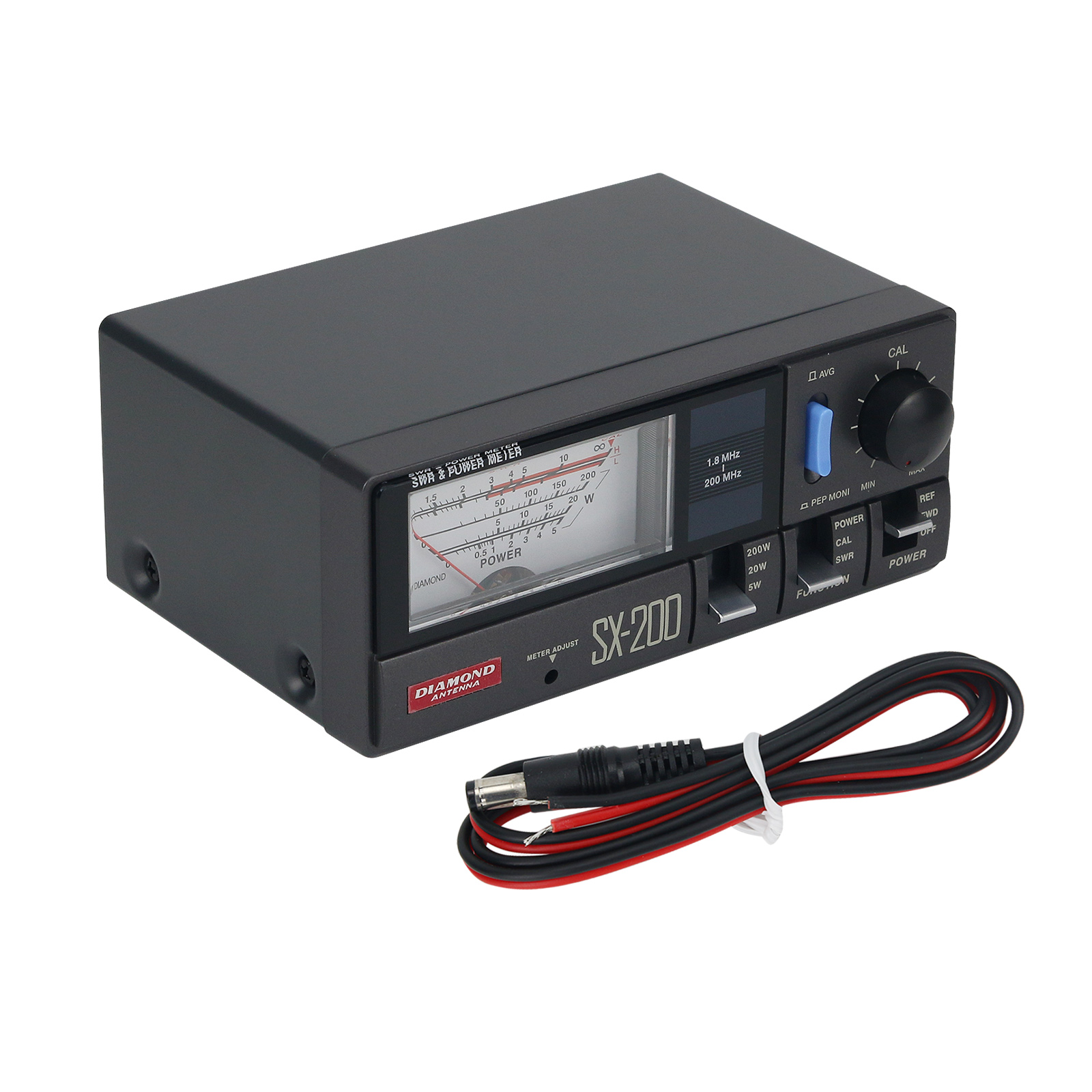 SX-200 SWR & Power Meter - Accurate 5W, 20W, 200W Measurement