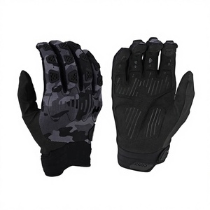 Gants de moto en cuir respirant pour hommes, gants de course en cuir de vache, gants de motocross et de moto tout-terrain - Product Image 1