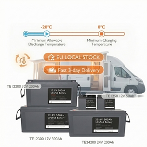 Batterie de stockage d'énergie HP1500K 12V-256V pour solaire/vélo électrique/VV/voiture électrique/bateaux/appareils électroménagers, 6000 cycles, 16 cellules, -20-60°C - Product Image 2
