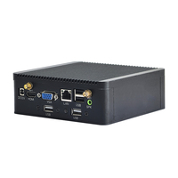 Mini PC Sin Ventilador 2026, 16GB RAM NANO1W con CPU N100, Gráficos Intel UHD, 2COM, Pantalla Dual HDMI 4K, M.2_SSD