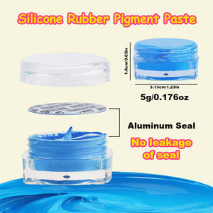 Timesrui 5 גרם/בקבוק ריכוז גבוה פיגמנט סיליקון ממרח 20 צבע taba ערכת עובש להכנת פיגמנטים עור 20-צבע - Product Image 4