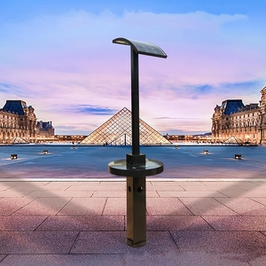 Di động ngoài trời công việc trang web năng lượng mặt trời Powered điện thoại di động sạc kiosk QC3.0 LED ánh sáng IP67 đánh giá - Product Image 2