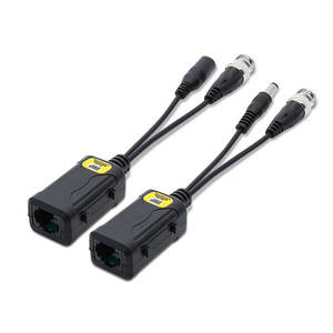 Convertidor Balun de Video y Alimentación RJ45 BNC 2 en 1 8MP AHD/CVI/TVI/CVBS para Monitor CCTV, Par Trenzado UTP CAT5/5E/6 - Product Image 4