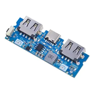 Micro/Type-C USB 5V 2.4A Dual USB 18650 Boost Battery Charger Board Mobile Power Bank Accessories For Phone DIY