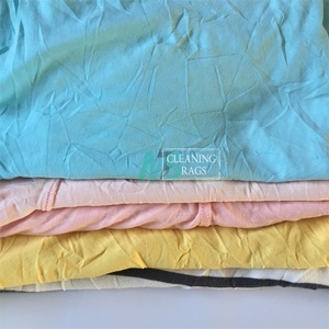 Chiffons de nettoyage en coton tricoté 100 %, faible peluchage, pour un nettoyage industriel efficace, chiffons en coton de couleur claire - Product Image 3