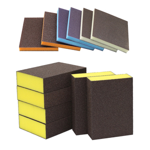 Bloque <span class=keywords><strong>de</strong></span> Lijado <span class=keywords><strong>de</strong></span> Esponja <span class=keywords><strong>de</strong></span> Alta Densidad, Lavable y Reutilizable, con <span class=keywords><strong>Esmeril</strong></span> <span class=keywords><strong>de</strong></span> Alúmina para Pulir Superficies <span class=keywords><strong>de</strong></span> Madera, Paredes, Metal y Azulejos, OEM - Product Image 1
