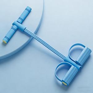 Banda de Resistencia de Pedales Duradera de 4 y 6 Tubos, Cuerda Elástica de Alta Resistencia para Entrenamiento Abdominal y de Piernas en Casa - Product Image 4