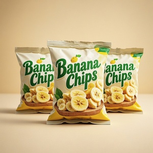 Wholesale Custom Printed Plastic Packaging Bags for Potato Chips Plantain and Banana Snacks Empty Ship for Food Packaging - Product Image 2