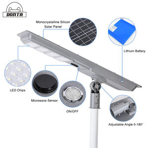 Hệ Thống Đèn Đường Năng Lượng Mặt Trời 50W 80W 100W 8M Đèn Led Năng Lượng Mặt Trời Tích Hợp Hoàng Hôn Đến Bình Minh Đường Phố Ngoài Trời - Product Image 5