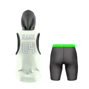 Uniformes de fútbol americano 7v7 con capucha Premium, ropa deportiva sublimada transpirable para jóvenes, conjuntos de uniformes impresos - Product Image 2
