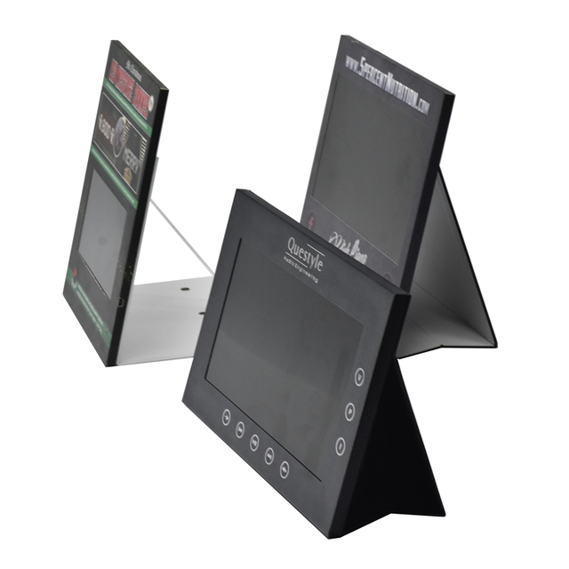 10.1 Inch Lcd Screen Advertising Shelf Video Displayer Point of Sale Video Display POS Video Display for Retails