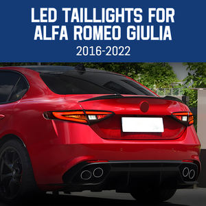 Feux arrière à LED HCMOTIONZ pour Alfa Romeo Giulia <span class=keywords><strong>GTA</strong></span> 2016-2019 2020-2022, feux arrière de voiture, feux de jour - Product Image 4
