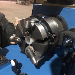 Mesin Swagging putar pipa tabung penukar panas otomatis kustom rajutan Spiral ulir tembaga Titanium - Product Image 2