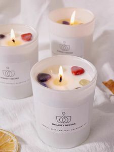 Bougies parfumées d'aromathérapie de luxe personnalisées dans un bocal en verre <span class=keywords><strong>Bougie</strong></span> de cire de soja en cristal pour occasion de mariage <span class=keywords><strong>Belle</strong></span> décoration <span class=keywords><strong>Bougie</strong></span> - Product Image 4