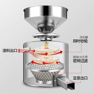 Máquina Automática para Leche de Soya NOVISON TY-202406 de Acero Inoxidable, Molinillo de Soya con Capacidad de 40-100 kg/h, 750W, 220V/380V - Product Image 2