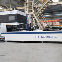 FIN 1500W 3000w 6000W biseauté en acier inoxydable aluminium acier au carbone CNC métal tuyau Laser Machines de découpe dans les meubles de Fitness