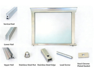 <span class=keywords><strong>Porte</strong></span> en verre coupe-feu homologuée UL, panneau en verre coupe-feu, barrière en verre coupe-feu fabriquée en Chine - Product Image 5