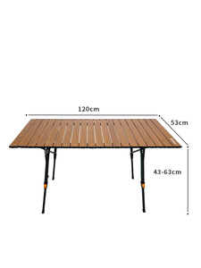 Chanodug Mejor Mesa Elevadora para Rollitos de Huevo con Diseño de Madera FX-7150-7151 para Camping y Toldos Promocionales - Product Image 2