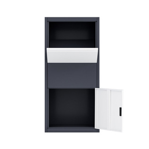 Steel Large Lockable <b>Wall</b> Secure Anti-theft Eco-Friendly Assembled Letter <b>Post</b> <b>Box</b> Key Lock Combination Lock <b>for</b> Outdoors Home - Product Image 4