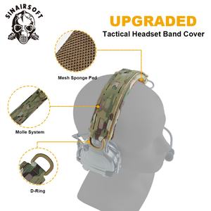 ปลอกหุ้มหูฟังแบบยุทธวิธี Molle คุณภาพสูง ผลิตจากไนลอน 1000D สวมใส่สบาย ใช้ได้กับหูฟังทั่วไป - Product Image 3