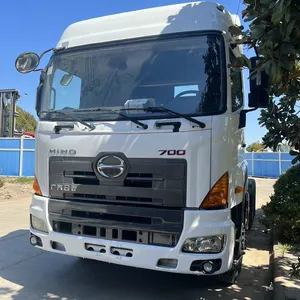 USADO Melhor venda 6X4 Barato Usado Hino 700 6X4 Segunda Mão usado hino caminhões de carga cabeça para boas condições