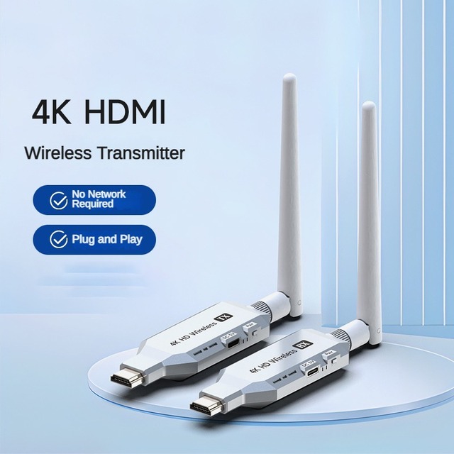 YUNDOO 4K Wireless for Extender 50M 1TX 1RX Display Adapter HDTV Converter Enterprise Video PC TV Audio