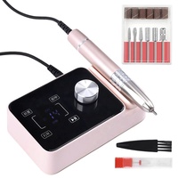 Polisseuse à Ongles Électrique Mobile Marque Privée Perceuse à Ongles de Bureau E-File 35000rpm Perceuse à Ongles Sans Balais