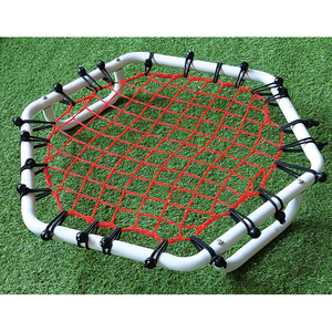 Marco Metálico Hexagonal con Red de 65x58 cm y Asas de Entrenamiento para Porteros - Product Image 1