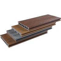 Panneaux de terrasse composites WPC co-extrudés pour revêtement de sol extérieur Lvsenwood Factory en vente