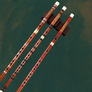 Flûte traversière alto traditionnelle chinoise en bambou à deux sections, à insertion unique, tonalité ouverte C, clés F/C/G, pour débutants - Product Image 4