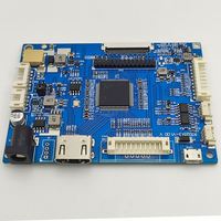 Placa Controladora VGA HDM1 LVDS PCBA RTD2660, Placa de Control Lvds