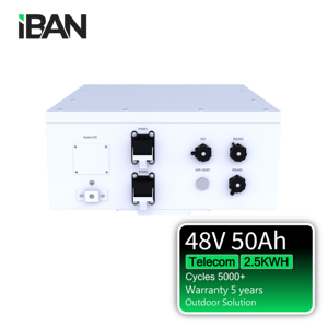 Batería de Litio Lifepo4 de Alta Calidad Personalizada para Almacenamiento de Energía, Telecomunicaciones, 48v 50ah - Product Image 5