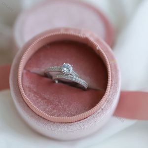 Anillos de Compromiso Vintage Dylam, Plata Auténtica, Sencillos y Elegantes, la Mejor Forma de Comprar un Anillo, Anillo de Boda con Circonita, Moissanita Sencilla - Product Image 5