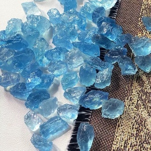 Piedras de Aguamarina Talladas al por Mayor, Piedras Naturales Trituradas, Cristales Curativos para Energía y Sanación Emocional - Product Image 4